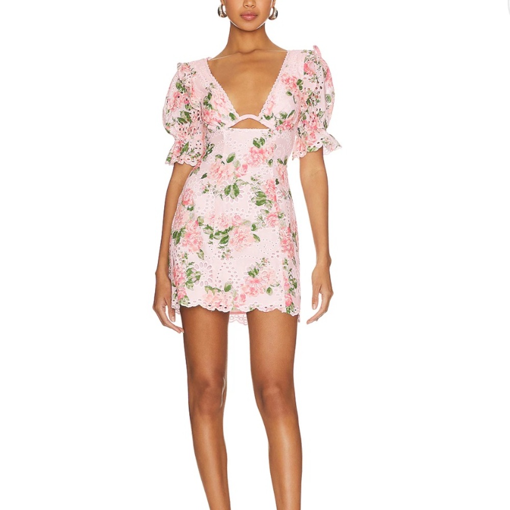 Majorelle Floral Dress